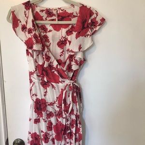 Free People pink and white size S dress
